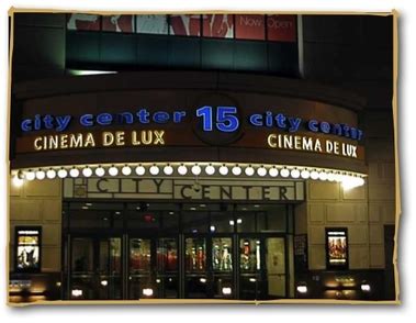 City center 15 cinema de lux - City Center 15 Cinema de Lux, White Plains: See 52 reviews, articles, and photos of City Center 15 Cinema de Lux, ranked No.16 on Tripadvisor among 16 attractions in White Plains.